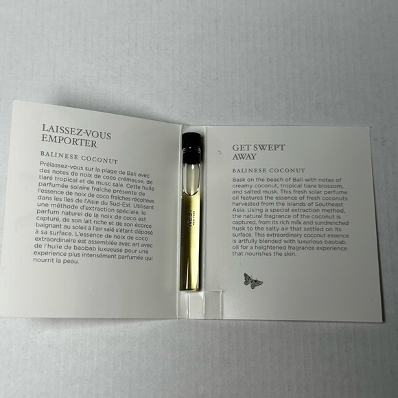 🎁 One Sample of NEST FRAGRANCES Balinese Coconut Perfume Oil (1.5 mL Sample) - Picture 3 of 4